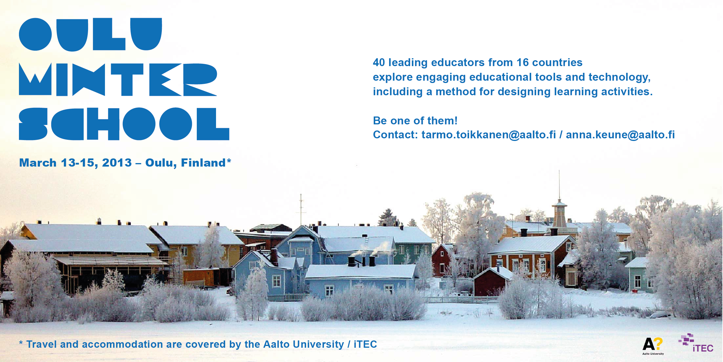 oulu winterschool